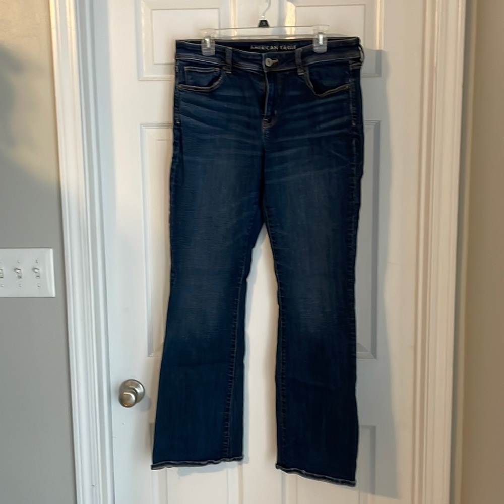 American Eagle Kick Boot Jeans 14 Long
